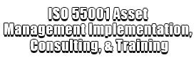 ISO 55001 Asset Management Implementation, Consulting, & Training Logo